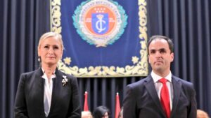 Cristina Cifuentes y Javier Ramos