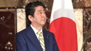 Shinzo Abe, primer ministro de Japón