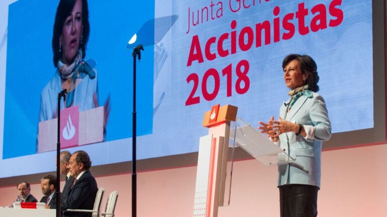 Junta de Accionistas de Banco Santander