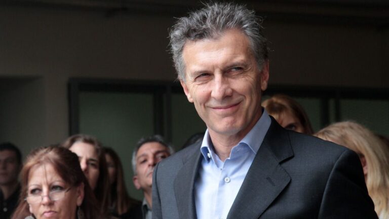 Mauricio Macri, presidente de Argentina