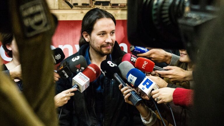 Pablo Iglesias, secretario general de Podemos