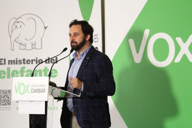 Santiago Abascal, líder de VOX