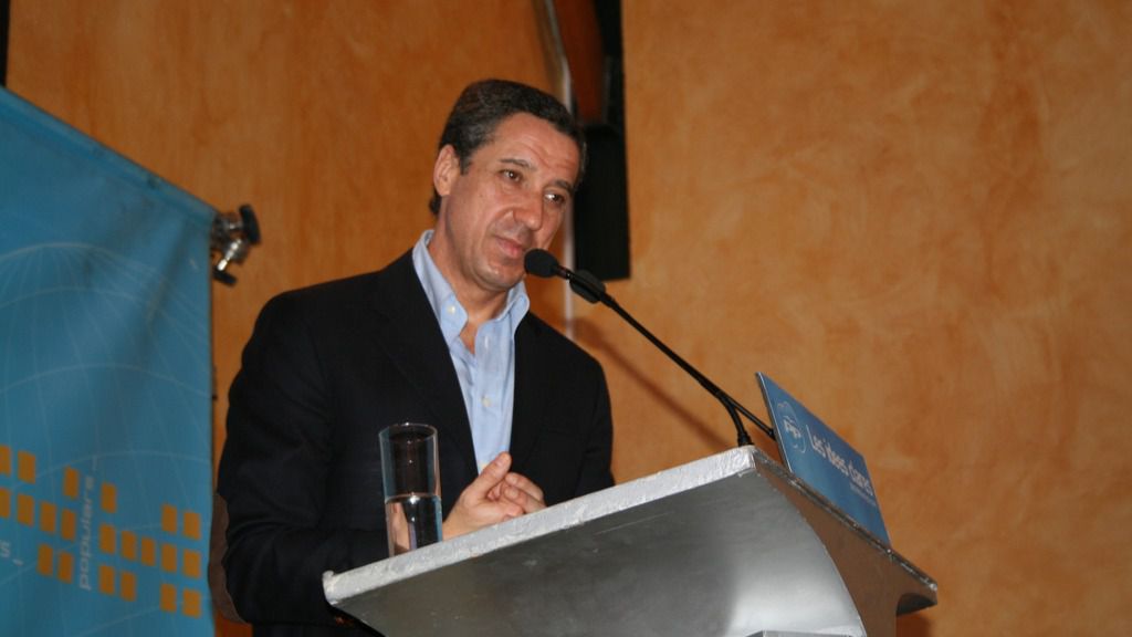 Eduardo Zaplana, exministro de Trabajo