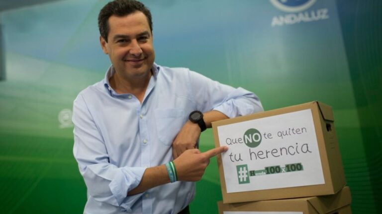 Juanma Moreno, líder del PP andaluz.