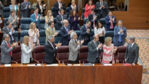 Ángel Garrido en la Asamblea de Madrid