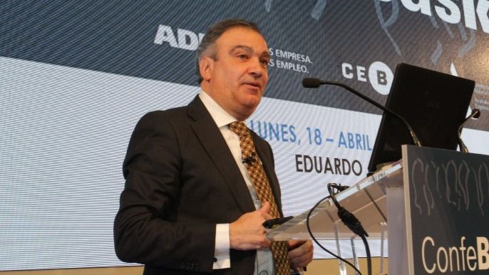 Eduardo Aréchaga, director general de Confebask
