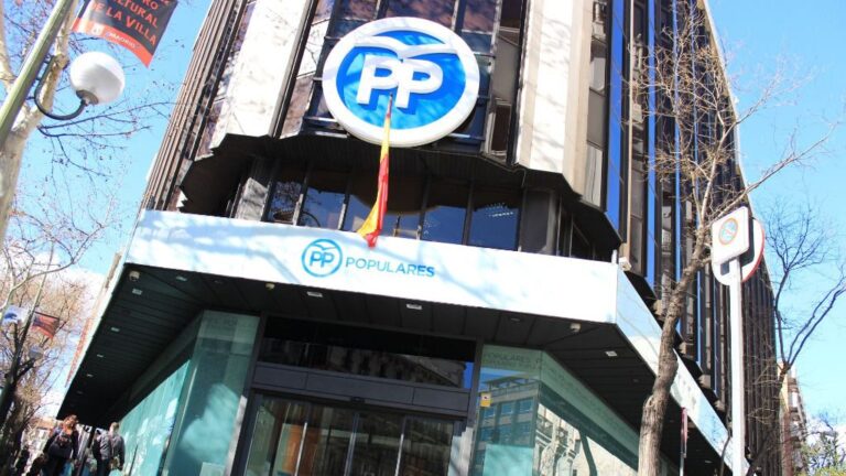 Sede del PP Partido Popular