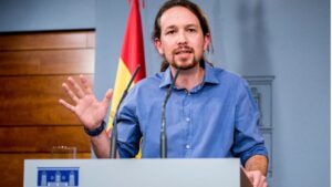 Pablo Iglesias, secretario general de Podemos