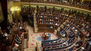 Interior del Congreso de los Diputados