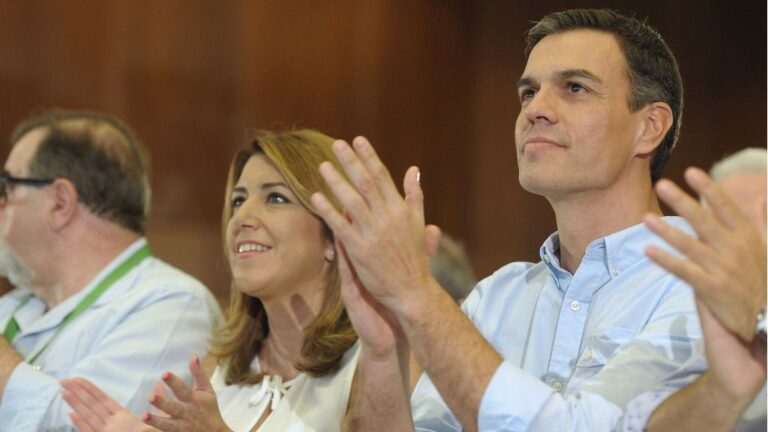 Pedro Sánchez y Susana Díaz