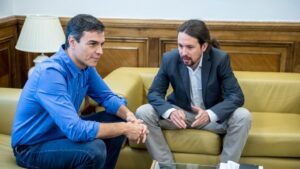 Pedro Sánchez y Pablo Iglesias