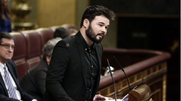 Gabriel Rufián, diputado de ERC.