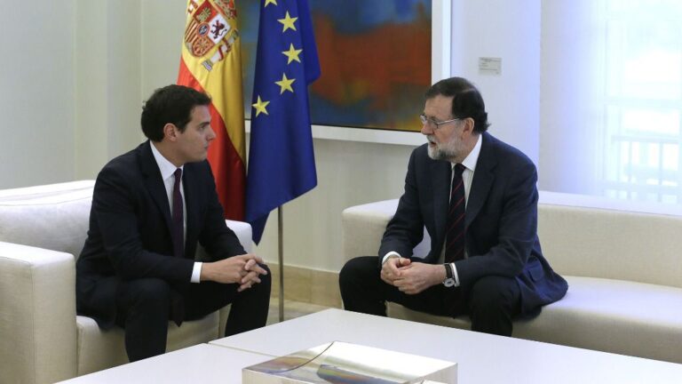 Mariano Rajoy y Albert Rivera