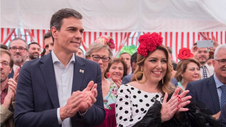 Pedro Sánchez y Susana Díaz