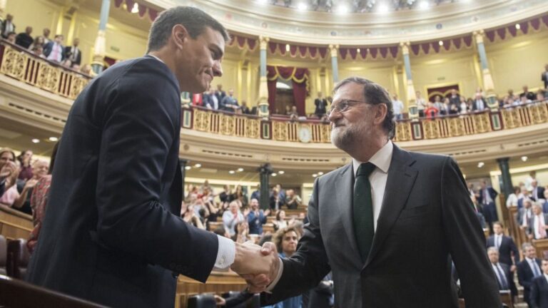 Pedro Sanchez y Mariano Rajoy