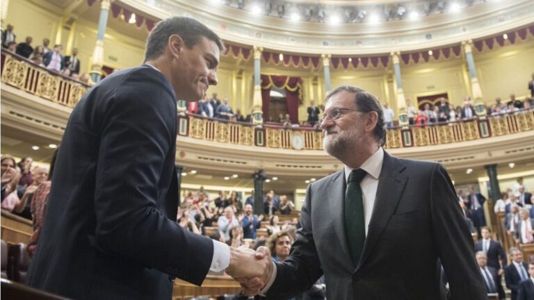 Pedro Sanchez y Mariano Rajoy