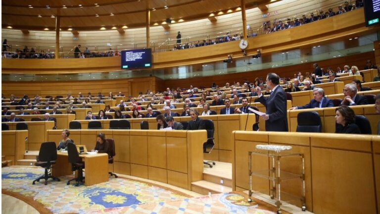 Mariano Rajoy en el Senado