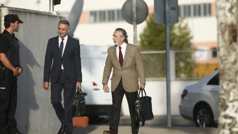 Francisco Correa a la llegada al juicio por la Gürtel.