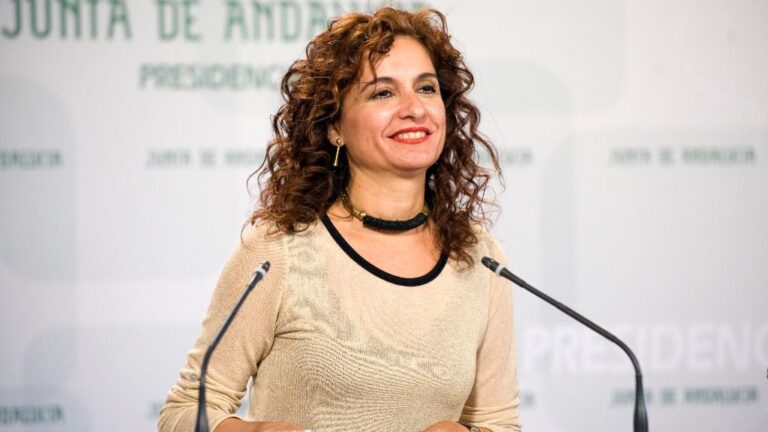 María Jesús Montero, consejera de Hacienda y Administración Pública de la Junta de Andalucía