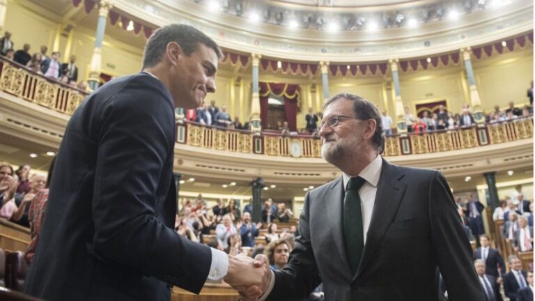 Pedro Sanchez y Mariano Rajoy