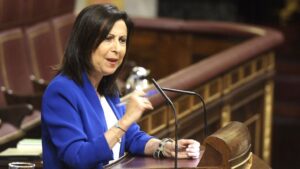 Margarita Robles, portavoz del PSOE en el Congreso
