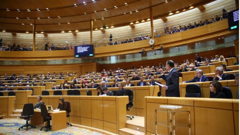 Mariano Rajoy en el Senado