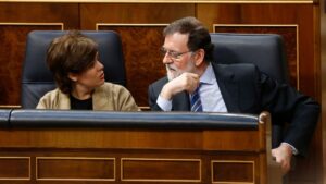 Mariano Rajoy y Soraya Sáenz de Santamaría