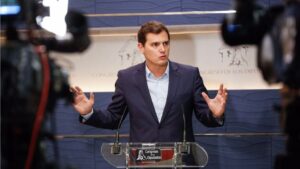 Albert Rivera, presidente de Ciudadanos