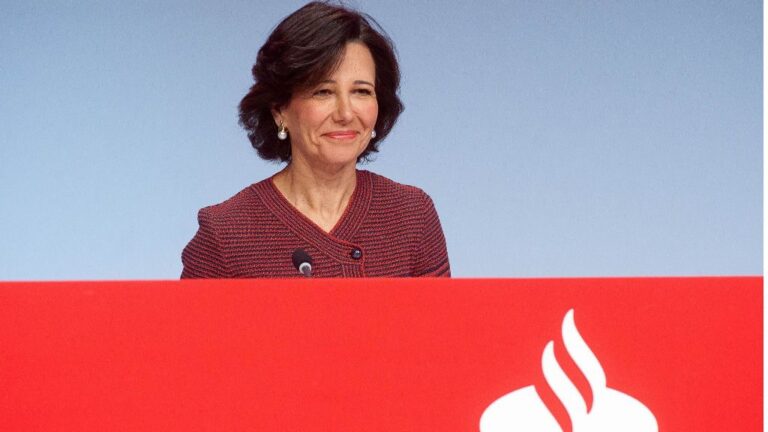 Ana Bot&iacute;n, presidenta de Banco Santander