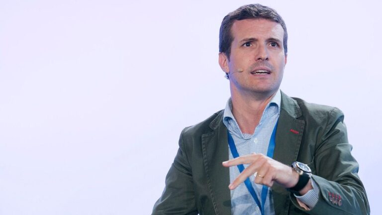 Pablo Casado, vicesecretario general de Comunicación del Partido Popular