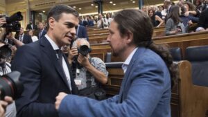 Pedro Sanchez y Pablo Iglesias