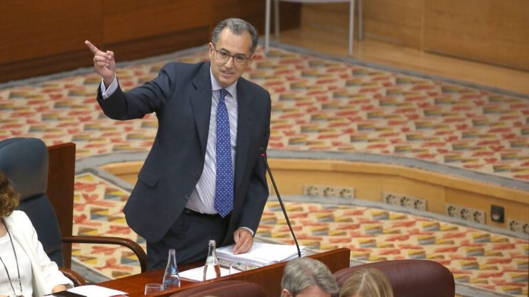 Enrique Ossorio, portavoz del PP en la Asamblea de Madrid