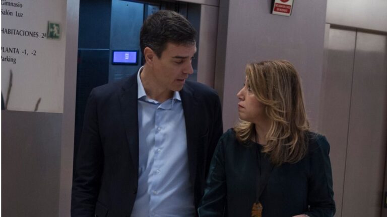 Pedro Sánchez y Susana Díaz