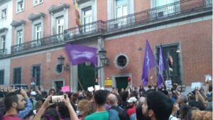 Manifestación La Manada
