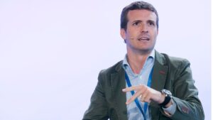 Pablo Casado, vicesecretario general de Comunicación del Partido Popular