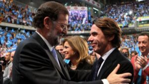 Mariano Rajoy y José María Aznar