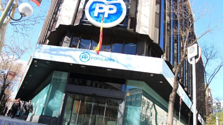 Sede del PP Partido Popular