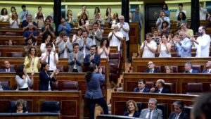 Pablo Iglesias, secretario general de Podemos