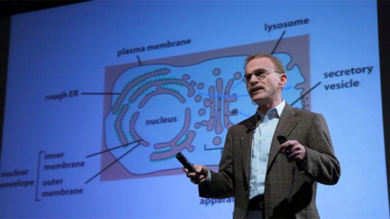 Randy Schekman en el National Institute of Health (NIH)