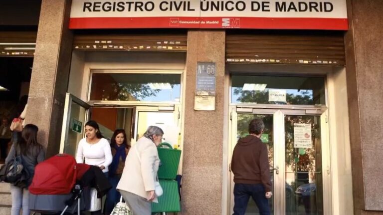 Registro civil único de Madrid