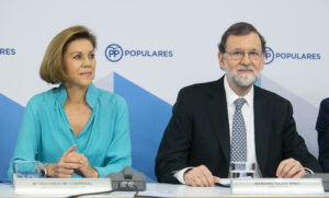 Mariano Rajoy y María Dolores de Cospedal