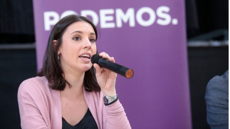 Irene Montero, portavoz de Podemos en el Congreso de los Diputados