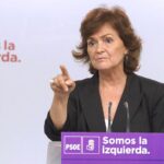 Carmen Calvo, Carmen Calvo, secretaria de igualdad del PSOE