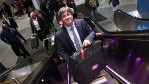 Carles Puigdemont, expresidente de la Generalitat de Cataluña