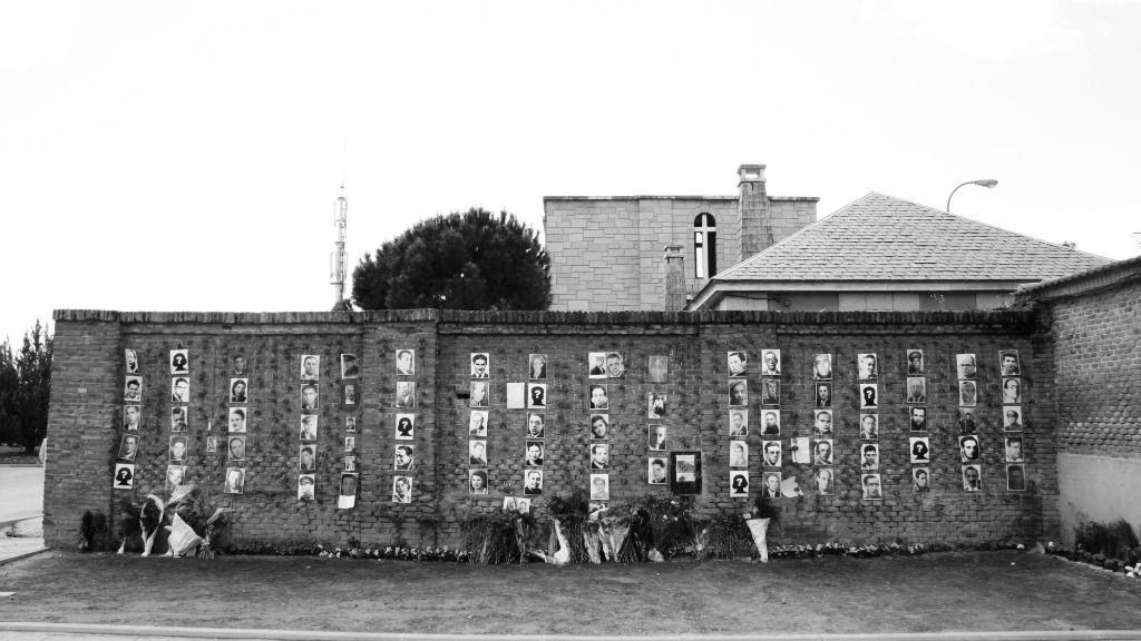 Homenaje del colectivo Memoria y Libertad a los fusilados en Madrid.