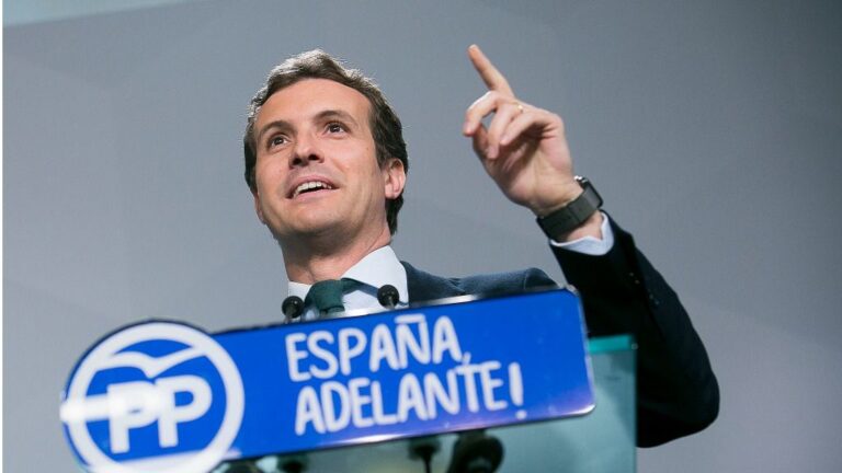 Pablo Casado, vicesecretario general de Comunicación del Partido Popular