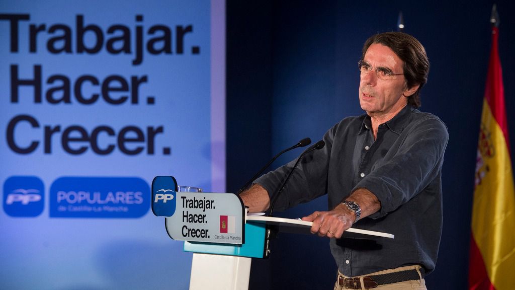 José María Aznar, expresidente del Gobierno