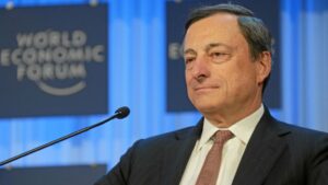 Mario Draghi, presidente del BCE