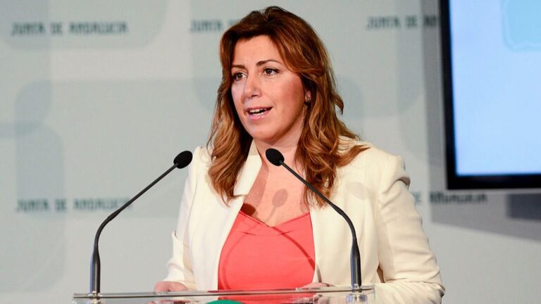 Susana Díaz, presidenta de la Junta de Andalucía