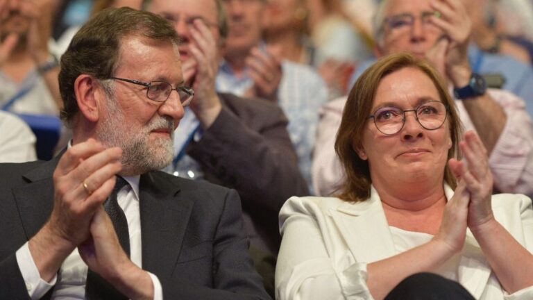Mariano Rajoy y Elvira Rodríguez
